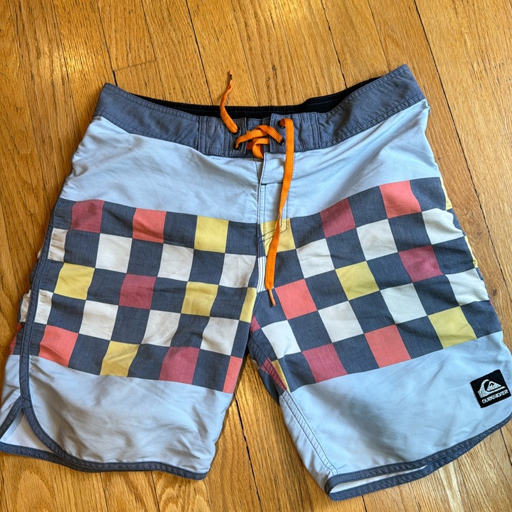EUC Quicksilver Sz 31 Men’s Bathing Suit Vintage Y2K